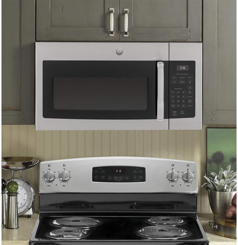 GE JVM3160RFSS 30" Over-the-Range Microwave Oven in Stainless Steel