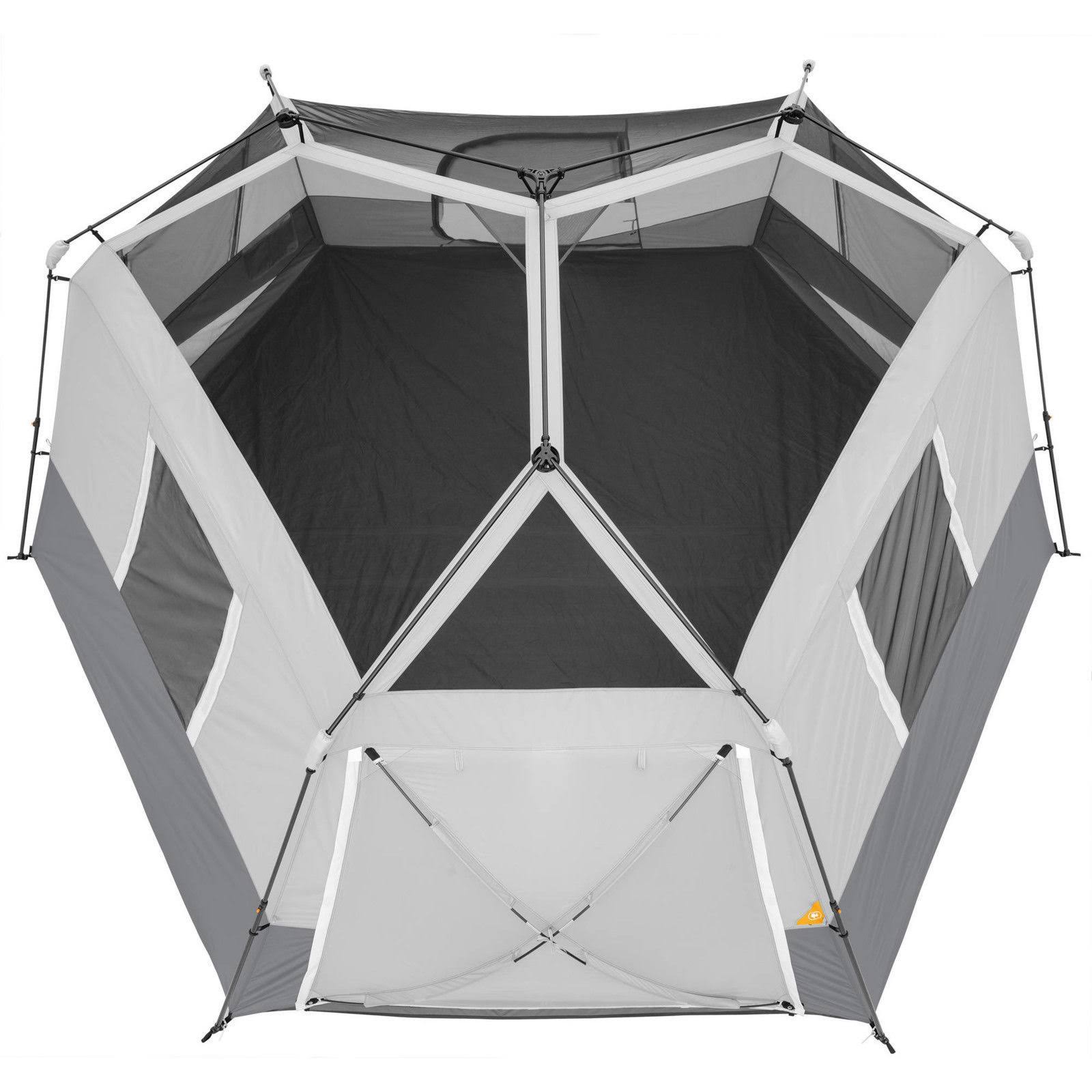 Ozark Trail 17& x 15& Person Instant Hexagon Cabin Tent, Sleeps 11