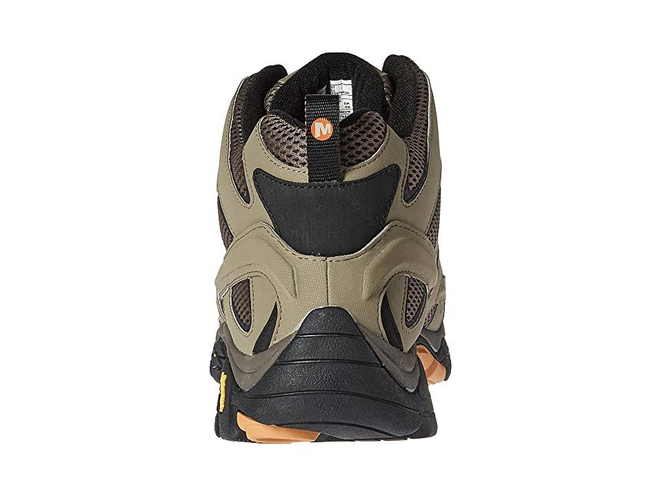Merrell Men&s Moab 2 Mid Gore-Tex, Walnut / Wide / 9.5