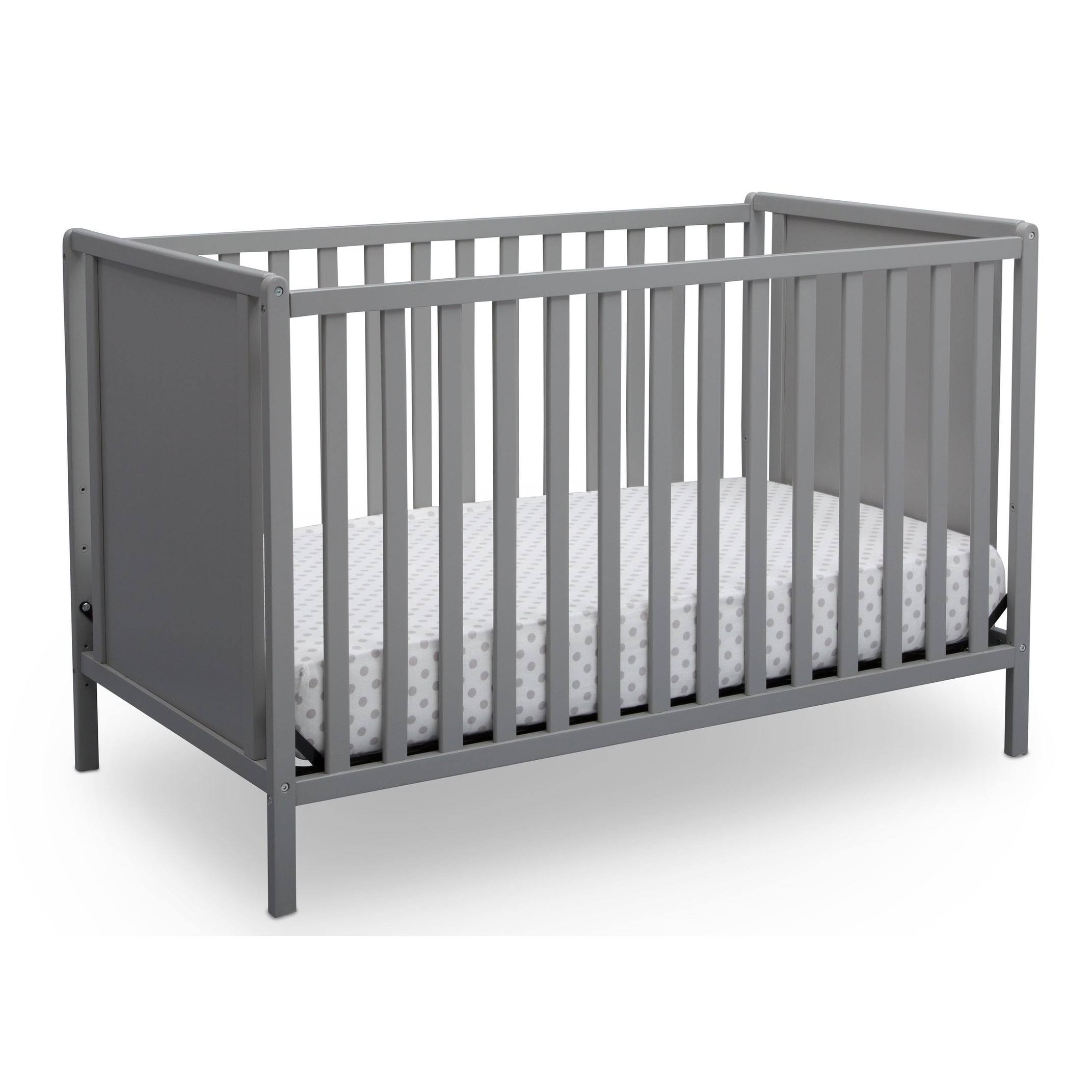 Delta Children Heartland Classic 4-in-1 Bianca White Convertible Crib