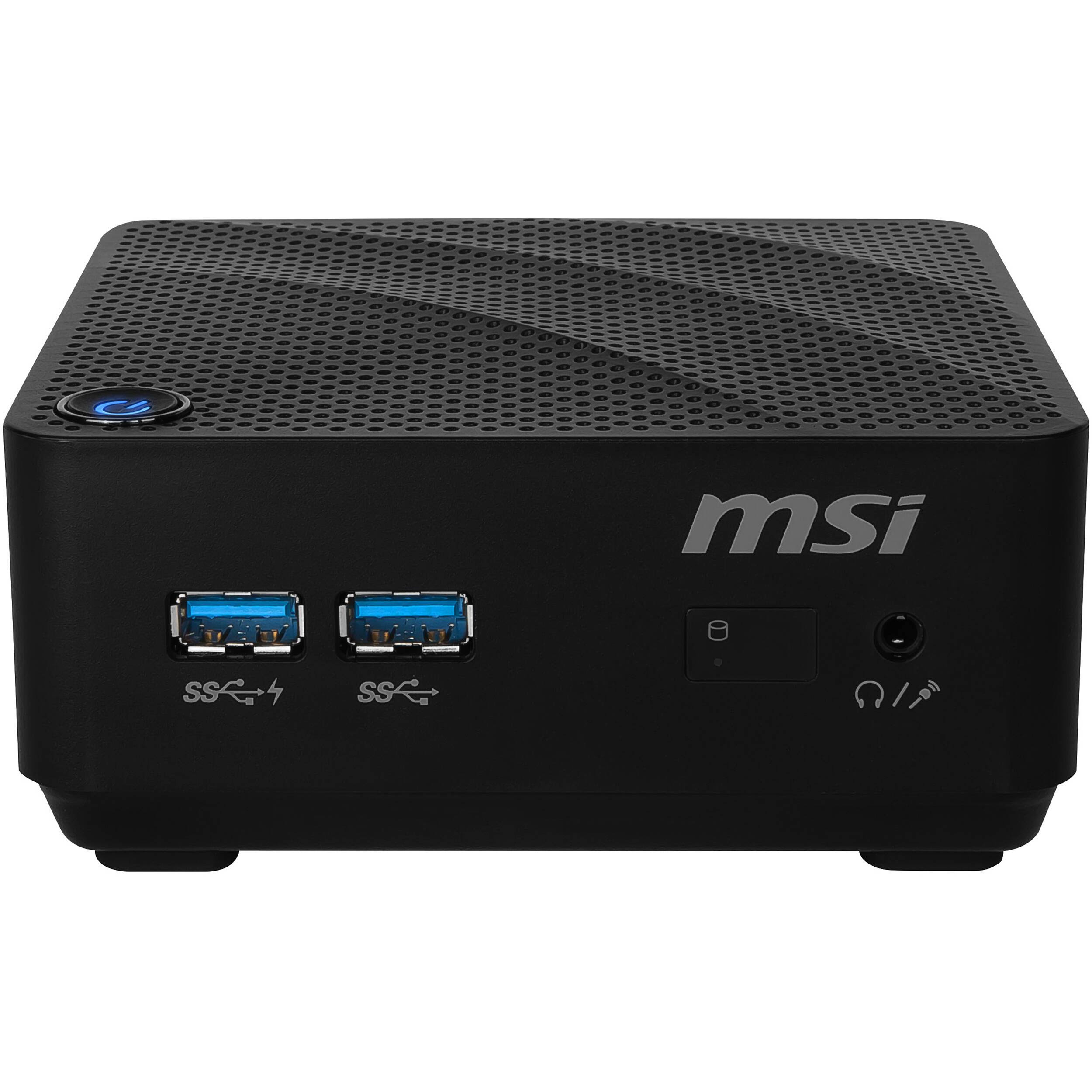 MSI - Cubi N 8gl-081us Desktop Computer- Pentium Silver N5000- 4 GB Ram - 64 GB SSD -500GB HDD