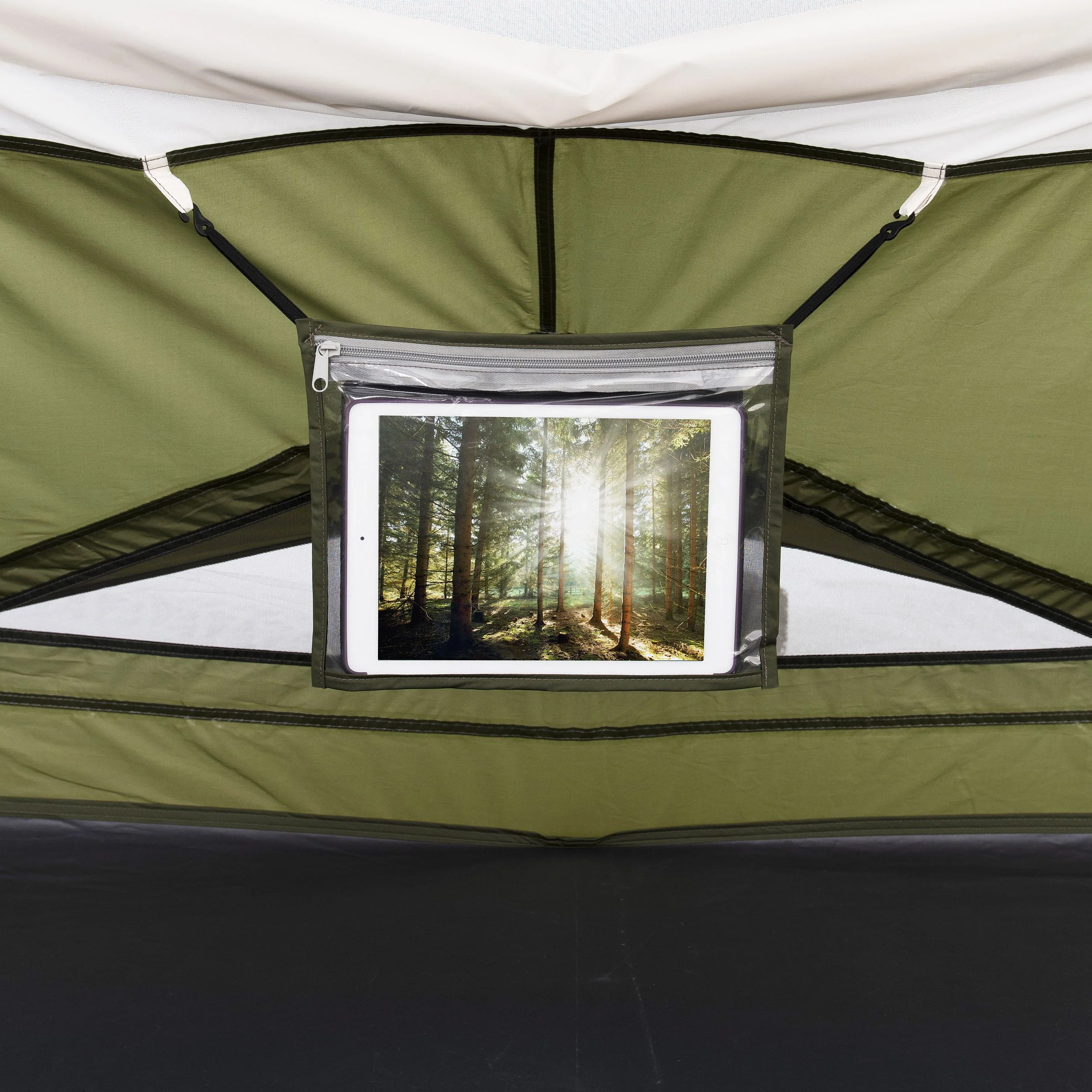 Ozark Trail Hazel Creek 8 Person Lodge Camping Tent with Covered Entrance