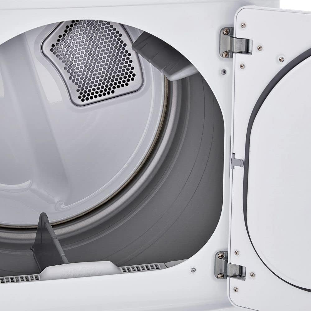 LG WT7005CW Ultra Large Capacity Top-Load Washer with TurboDrum - White with an LG DLE7000W Ultra Large Capacity Electric Dryer with Sensor Dry - White (2021)