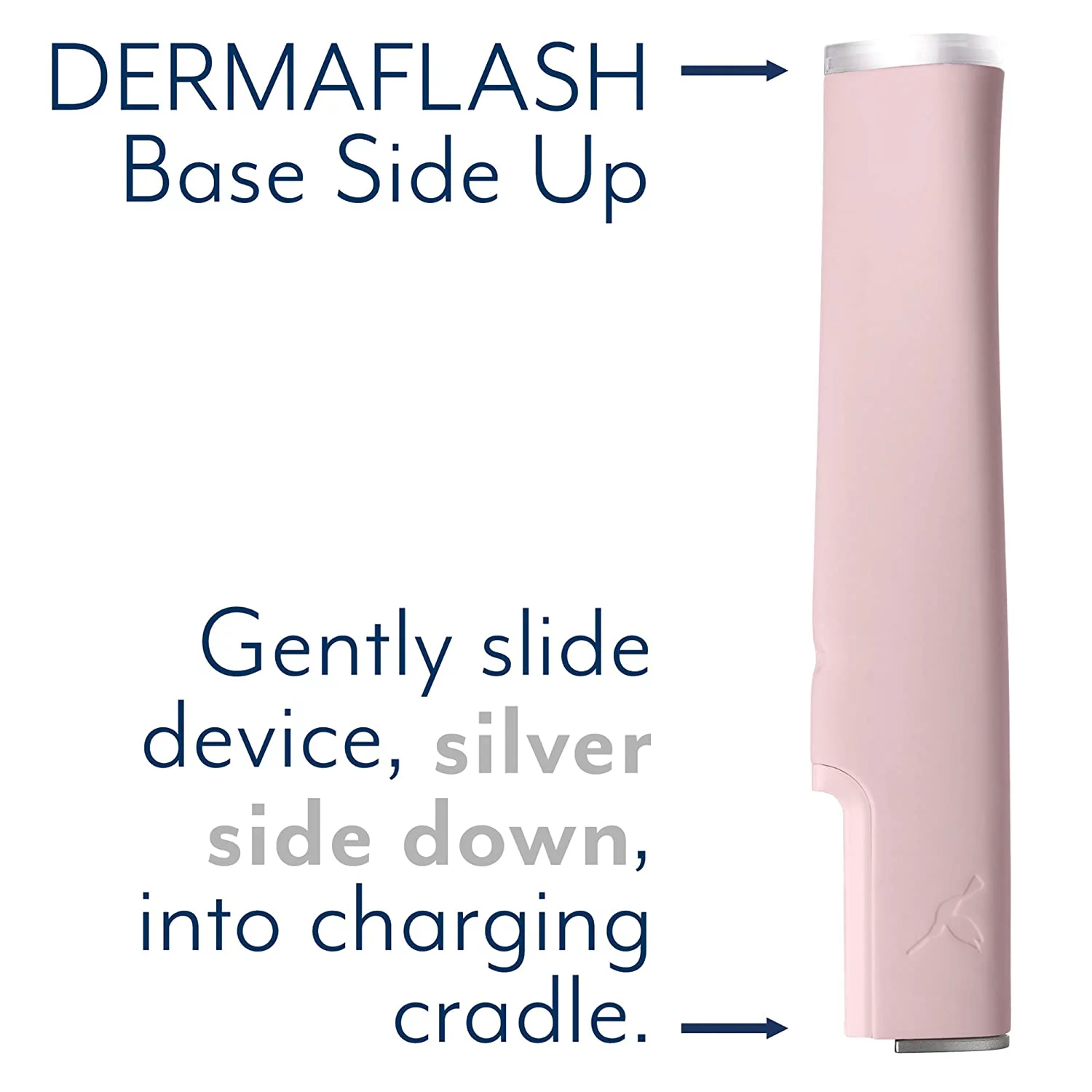 DERMAFLASH LUXE Device Exfoliating, Hair Removal (Icy Pink)