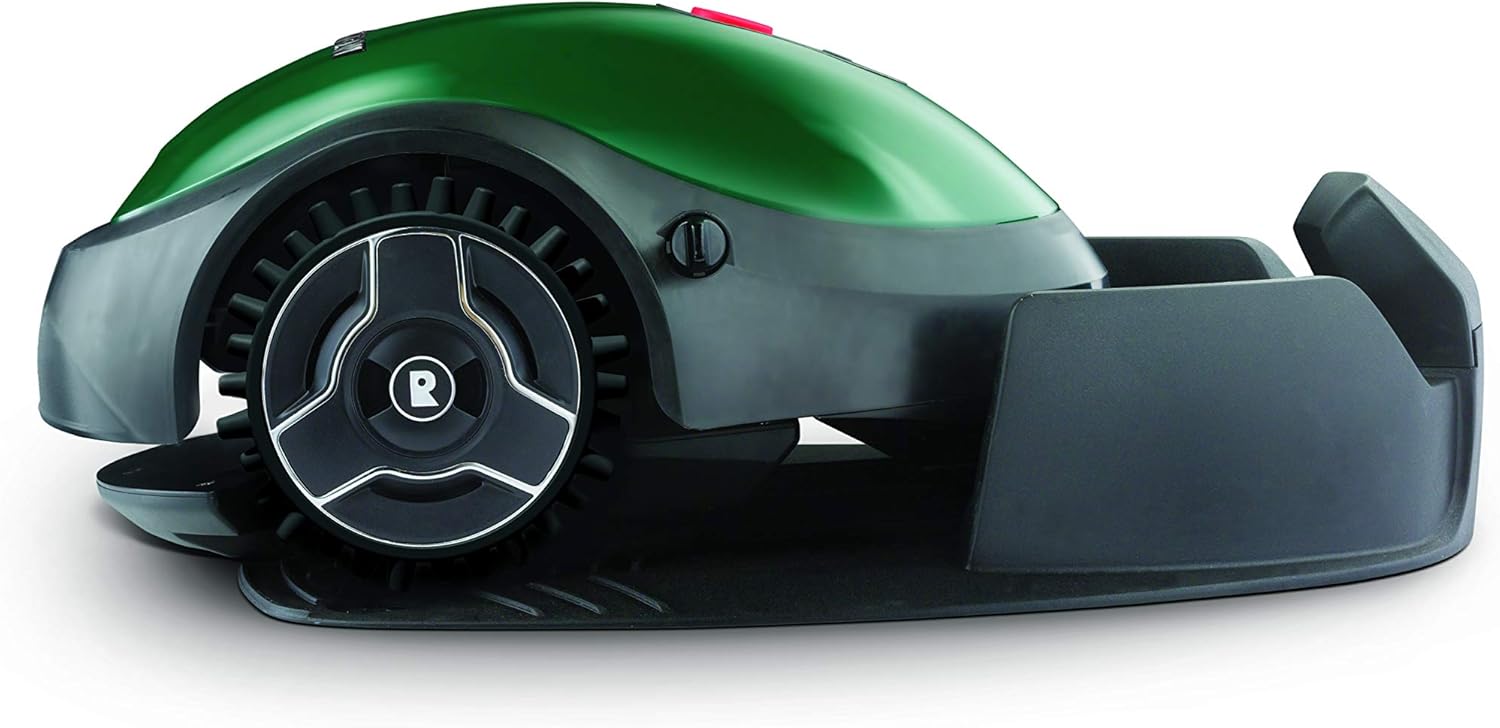 Robomow RX20 Battery Powered Mower-7-Inch Mowing Width-Smart Robot Lawn Mower for Small Yards, Green
