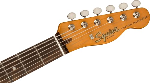 Squier Classic Vibe 70s Thinline Telecaster Electric Guitar, with 2-Year Warranty, Natural, Maple Fingerboard