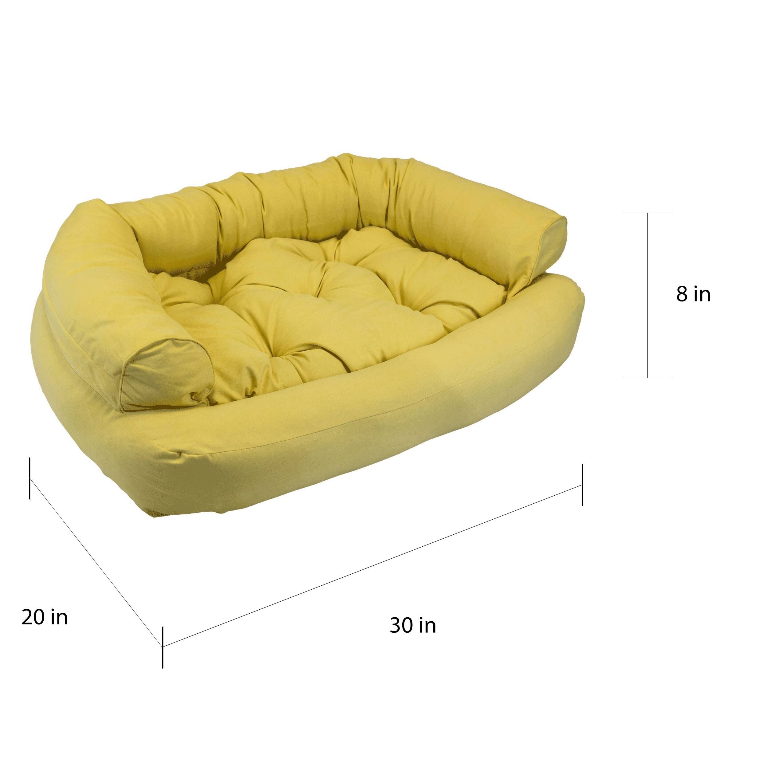 Snoozer Overstuffed Luxury Pet Sofa Large Anthracite