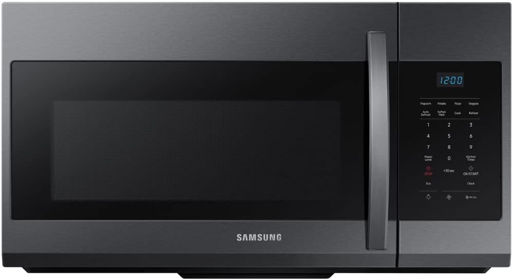 SAMSUNG ME17R7021EG 1.7 cu. ft. Over-the-Range Microwave in Black Stainless Steel