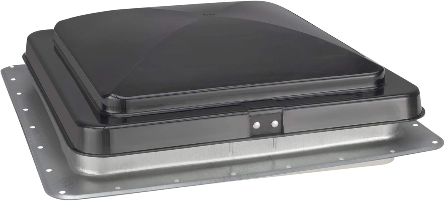 HENG'S 14 RV CAMPER TRAILER UNIVERSAL SMOKE COLOR CARGO ROOF VENT 74111- NO GARNISH RING INCLUDED by Heng's