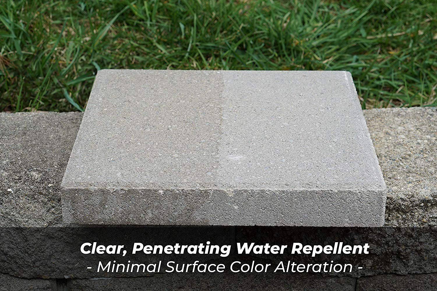 MasonryDefender 2.5 Gallon Penetrating Concrete Sealer for Driveways, Patios, Sidewalks - Clear Water-Based Silane Siloxane Seal