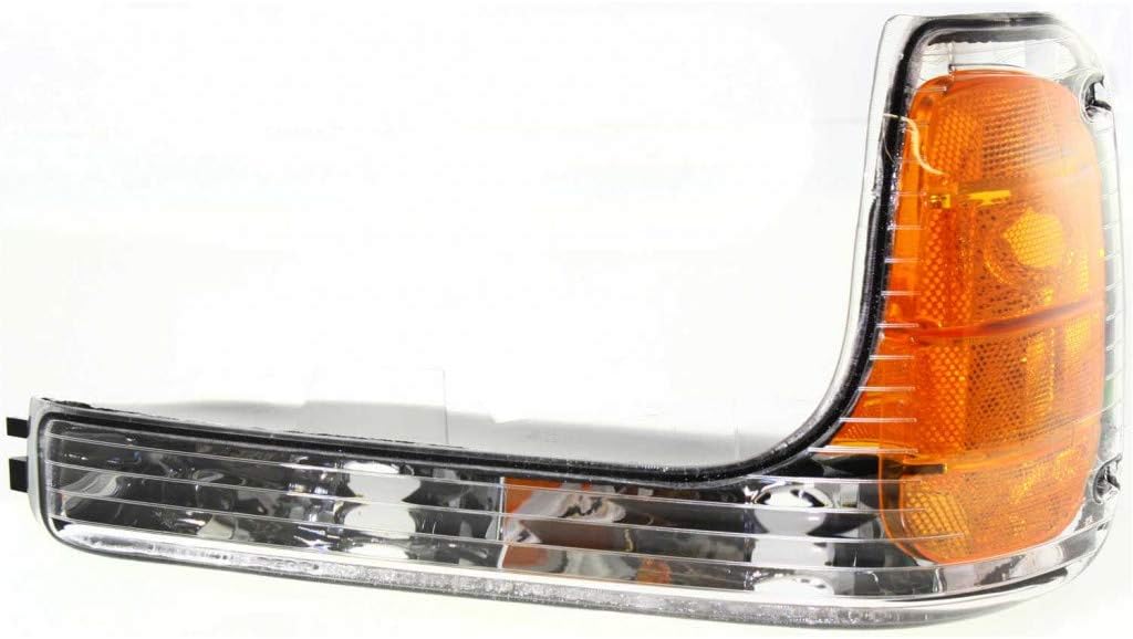 For Cadillac Escalade Parking Signal Light Assembly 1999 2000 Pair Driver and Passenger Side GM2520183 + M2521183 Pack of 2