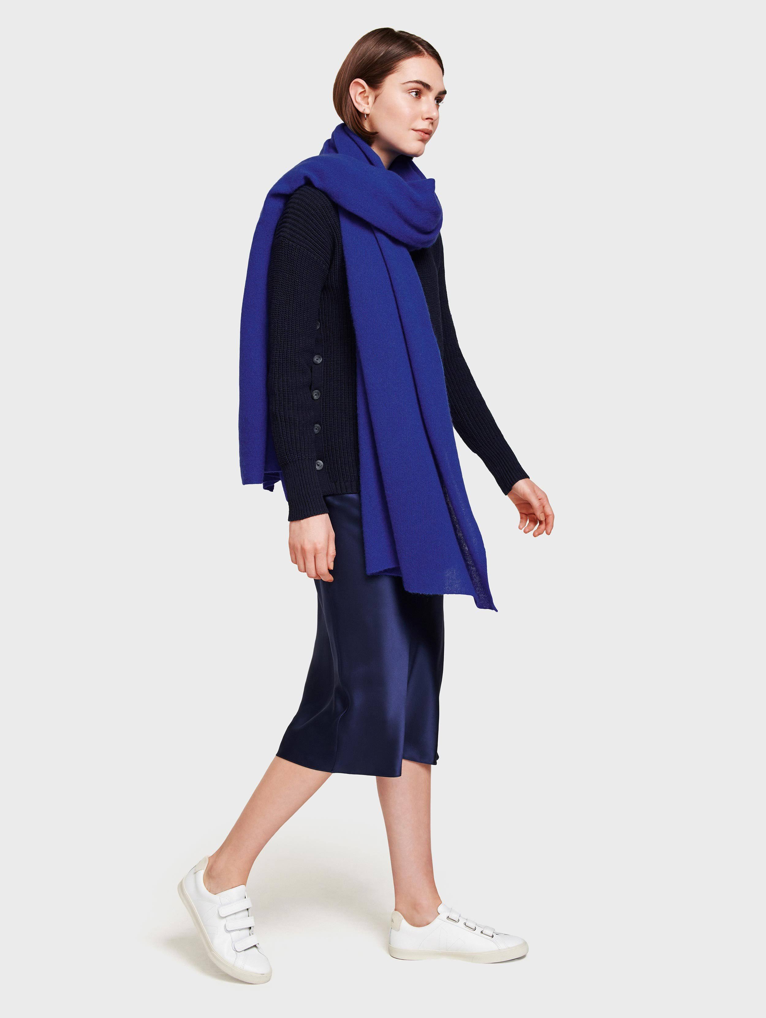 White + Warren | Cashmere Travel Wrap | Casa Blue