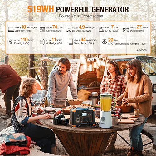 1000w Portable Power Station Solar Generator