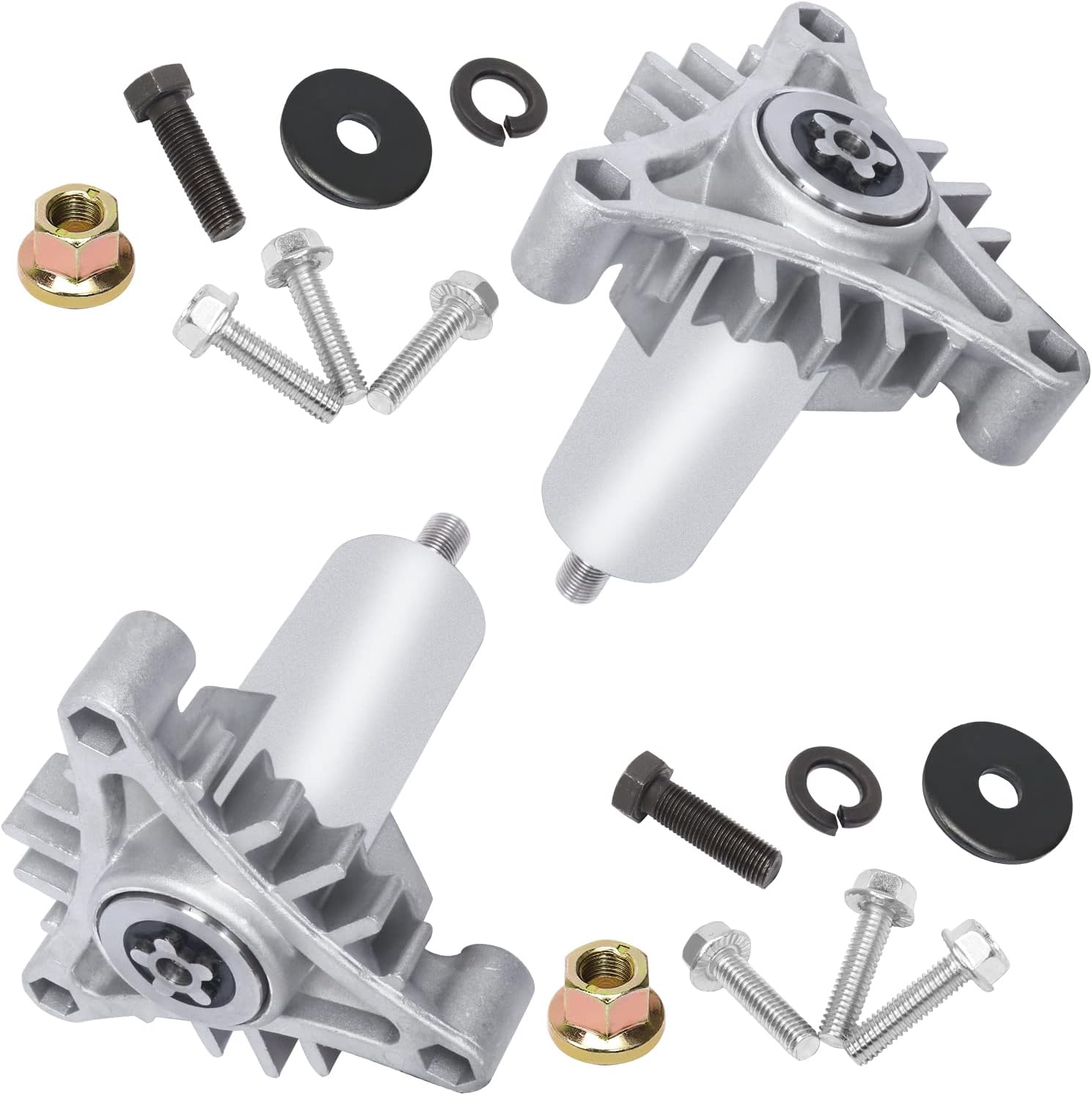 YiaChuii Spindle Assembly for Poulan, Sears, Craftsman LT1000 LT2000 LTX1000 Riding Mower with 36" 38" 42" Cutting Deck - Replaces AYP Husqvarna 532130794, 130794, 128285 (2PCS) Pack of 2