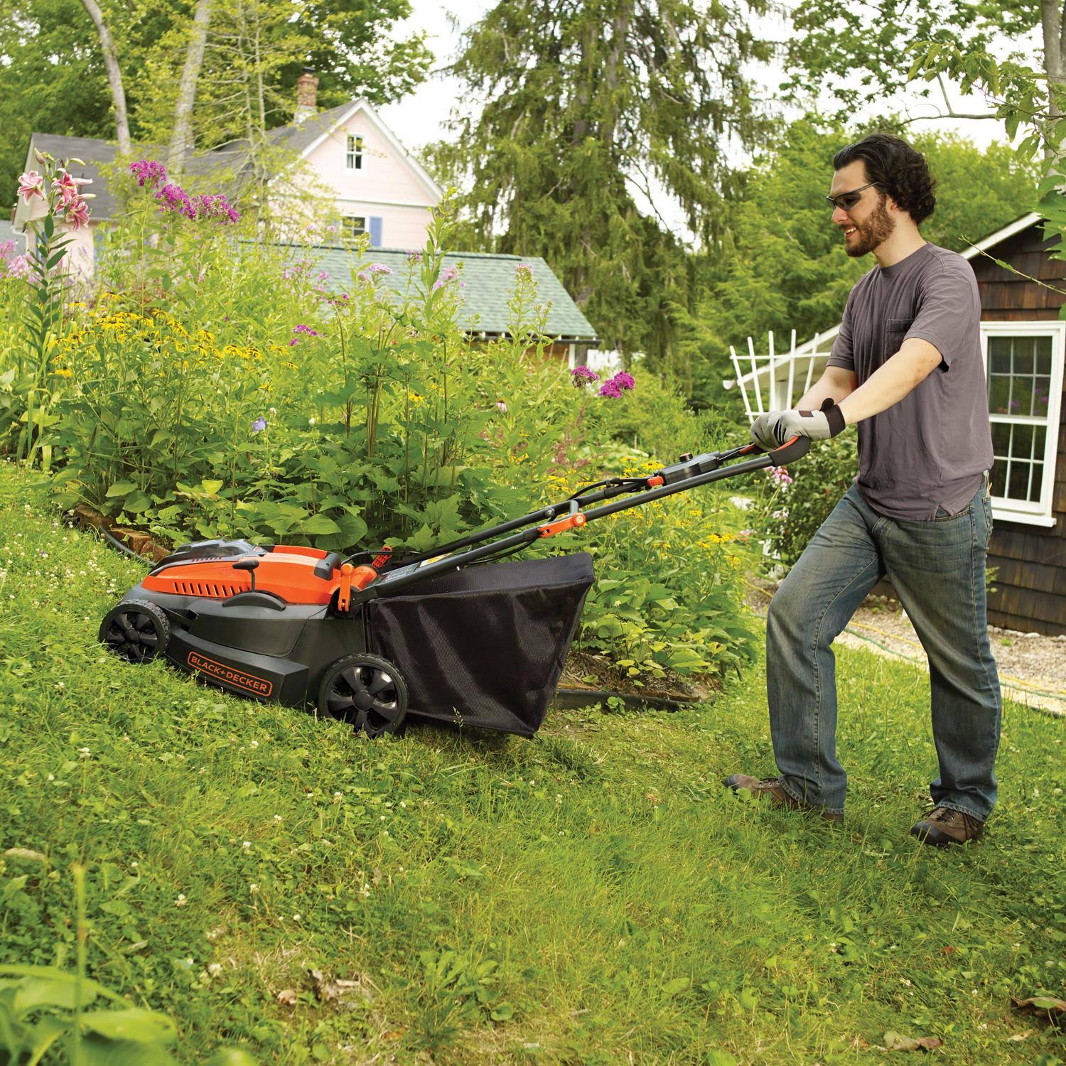 Black u0026 Decker CM1640 16x22 Cordless Push Mower - 40V