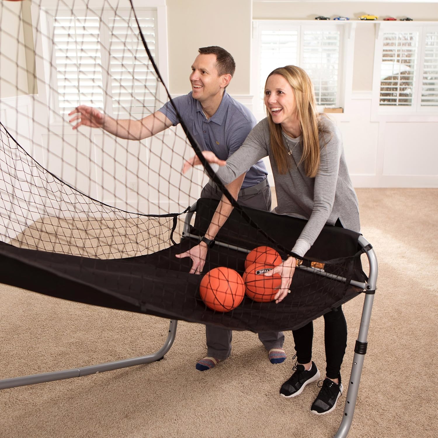 Lifetime 90648 Double Shot Deluxe Indoor Basketball Hoop Arcade Game