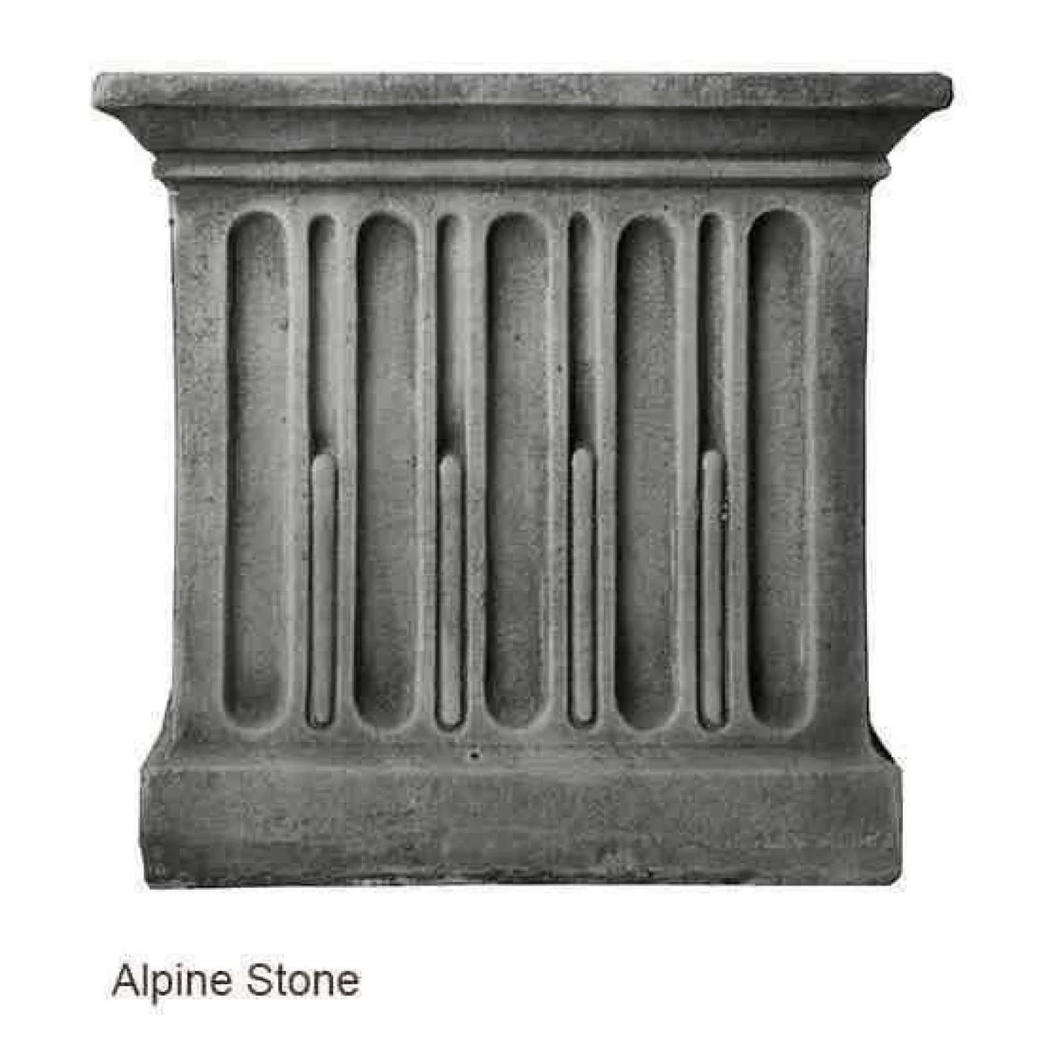 Campania International Kosei Cast Stone Bird Bath Pietra Nuova