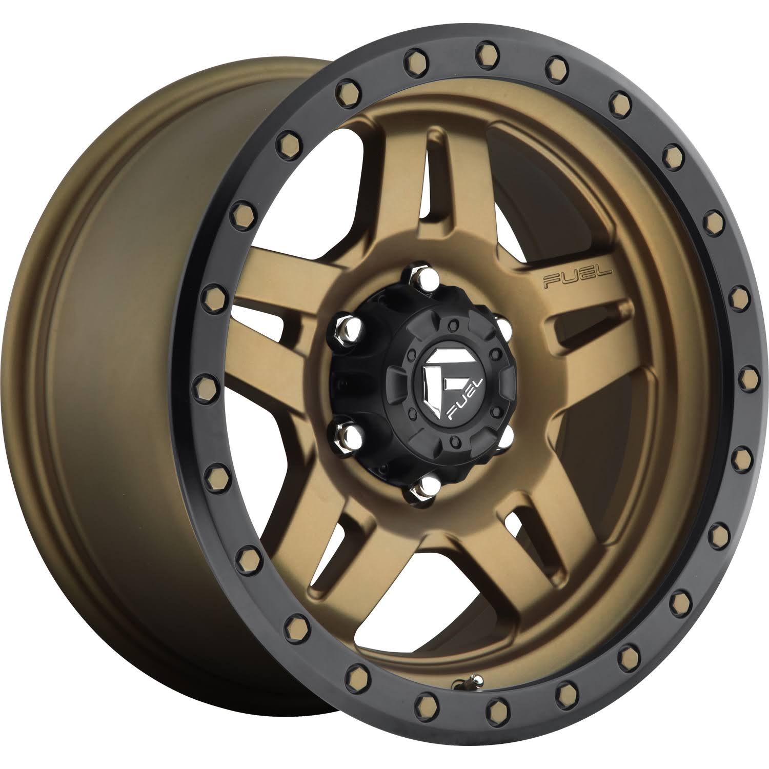 17x8.5 Bronze Wheel Fuel Anza D583 6x5.5 -6