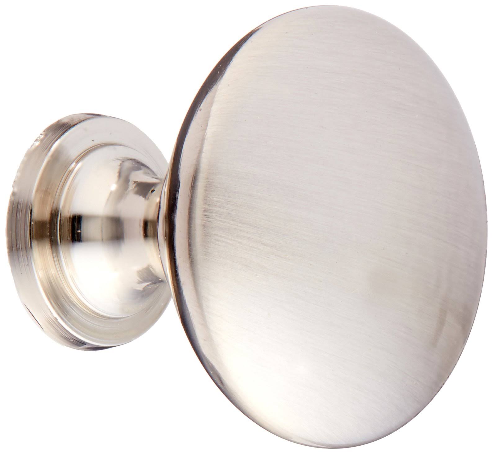 Amerock Cabinet Knob 1-3/16x22 Dia. Allison Chrome 14404SCH
