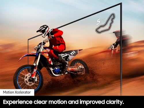 SAMSUNG Class QLED 4K Q60D Series Quantum HDR Smart TV w/Object Tracking Sound Lite, Motion Xcelerator, Slim Design, Gaming Hub, Alexa Built-in