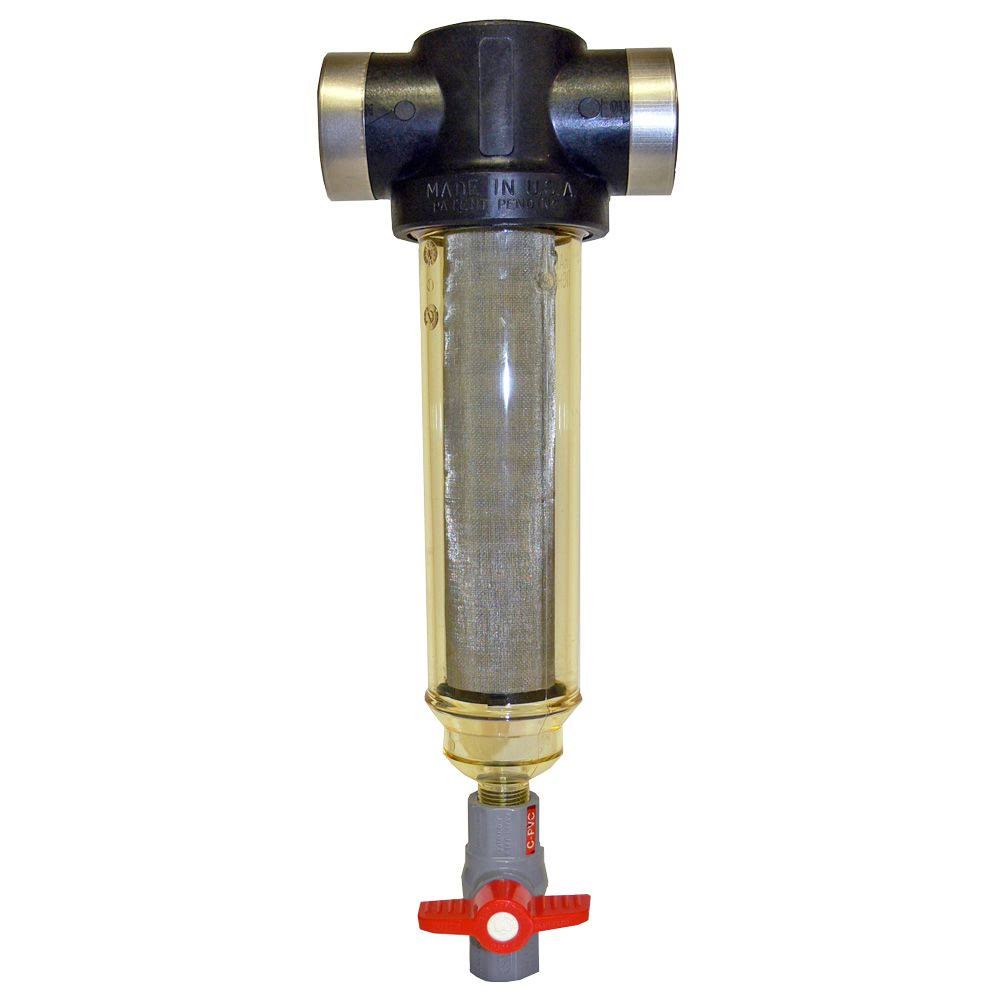 Rusco 1-1/4-200 HT-F Hot Water Spin-Down Filter System