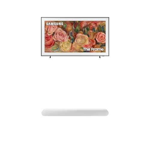 SAMSUNG 75-Inch Class QLED 4K LS03D The Frame Series Quantum HDR Smart TV w/Dolby Atmos, Art Mode, Anti-Reflection, Customizable Frame