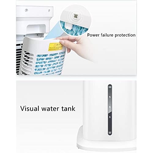 3-in-1 Evaporative Air Cooler,Mobile Air Conditioner Tower Fan Cooling & Humidifier & Purifier,3 Speed,3 Modes Oscillation 7h Timer for Home,Office