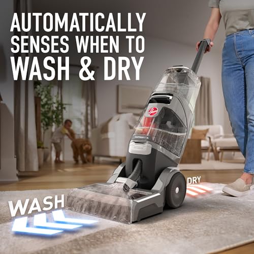 Hoover Smartwash Automatic Carpet Cleaner Machine, FH52000, Turquoise