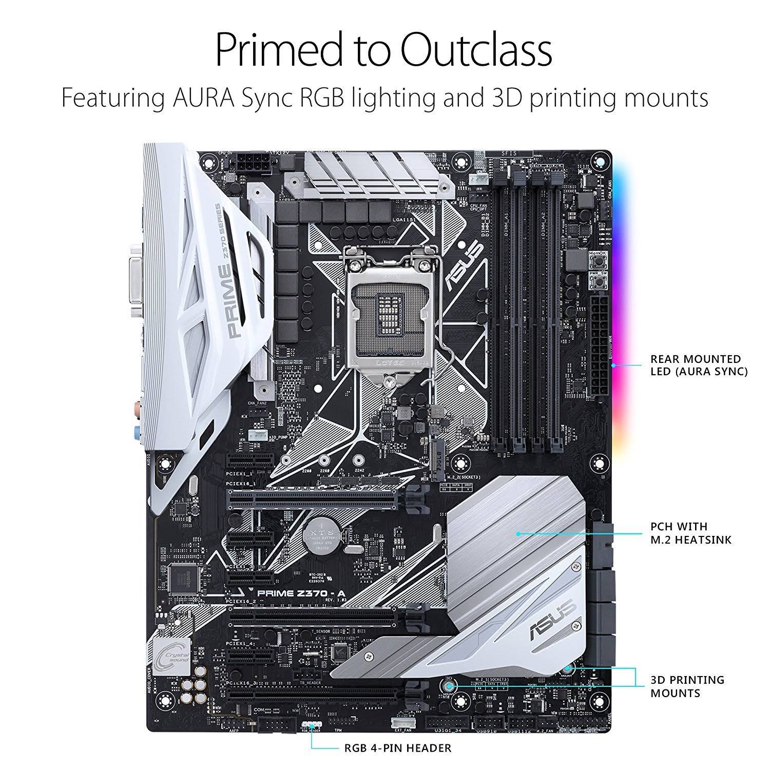 ASUS PRIME H310M-E with Intel H310 microATX Motherboard - LGA1151 Socket