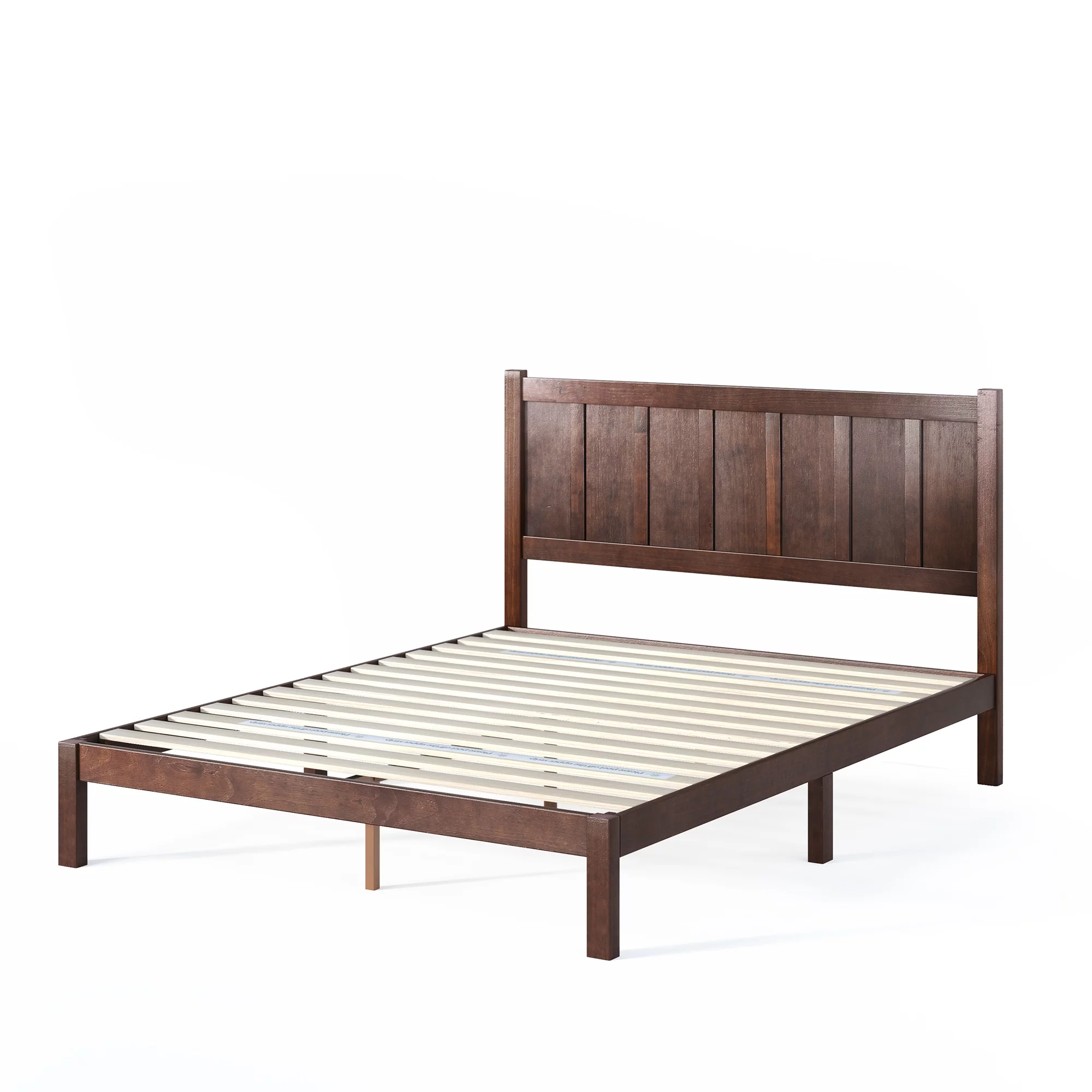 Zinus Adrian 42" Acacia Wood Platform Bed Frame, Queen