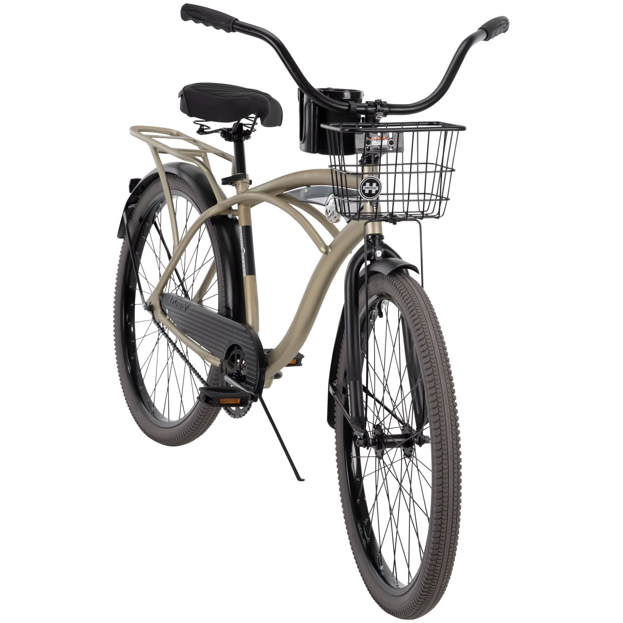 Huffy 26�� Nel Lusso Men's Cruiser Bike, Matte Black