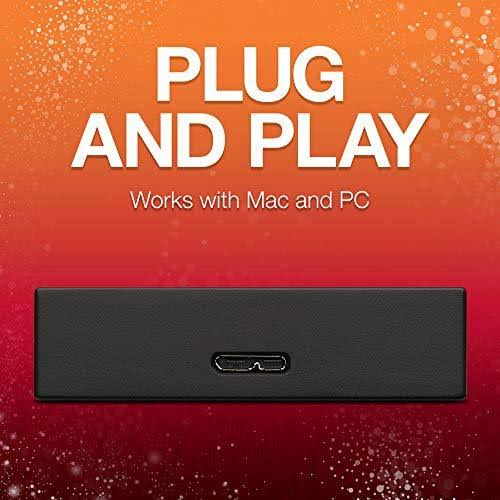 Seagate Backup Plus 5 TB External Hard Drive Portable