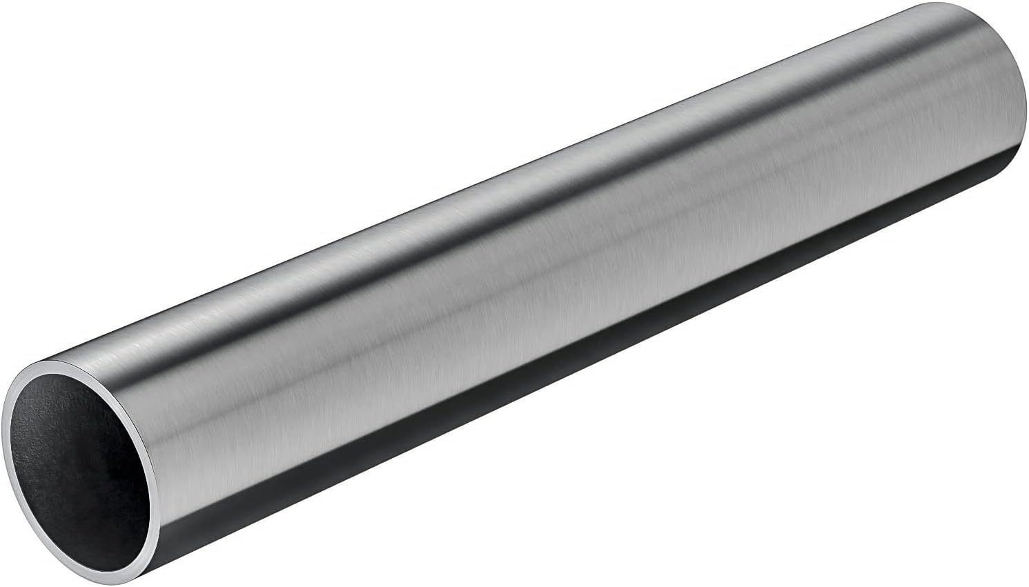 Stainless Steel Handrail Tube Round 3 feet by Inline Design Pack of 2