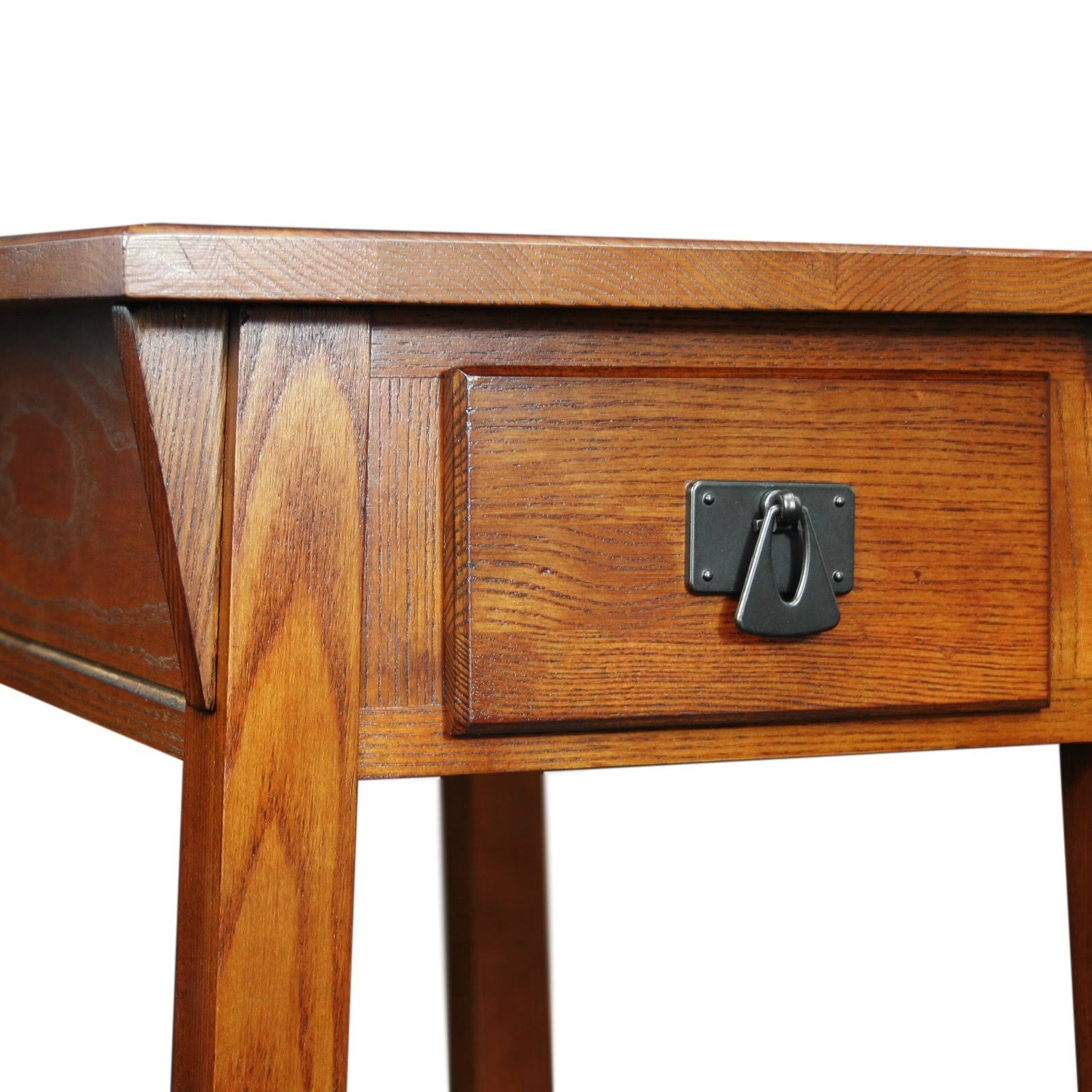 Leick Furniture Mission Chairside End Table, Russet