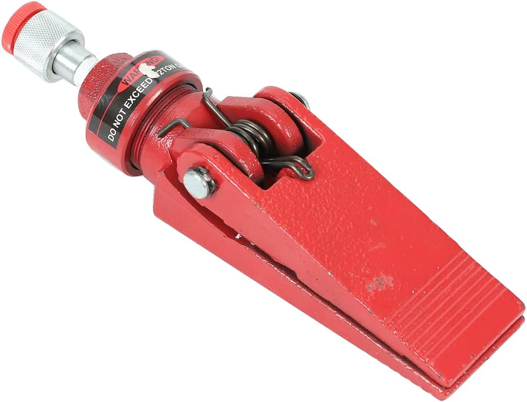 20 Ton Porta Power Kit - 2M(78.7 inch) Oil Hose Hydraulic Car Jack Ram for Loadhandler Truck Bed Unloader Farm and Hydraulic Equipment Construction - Red
