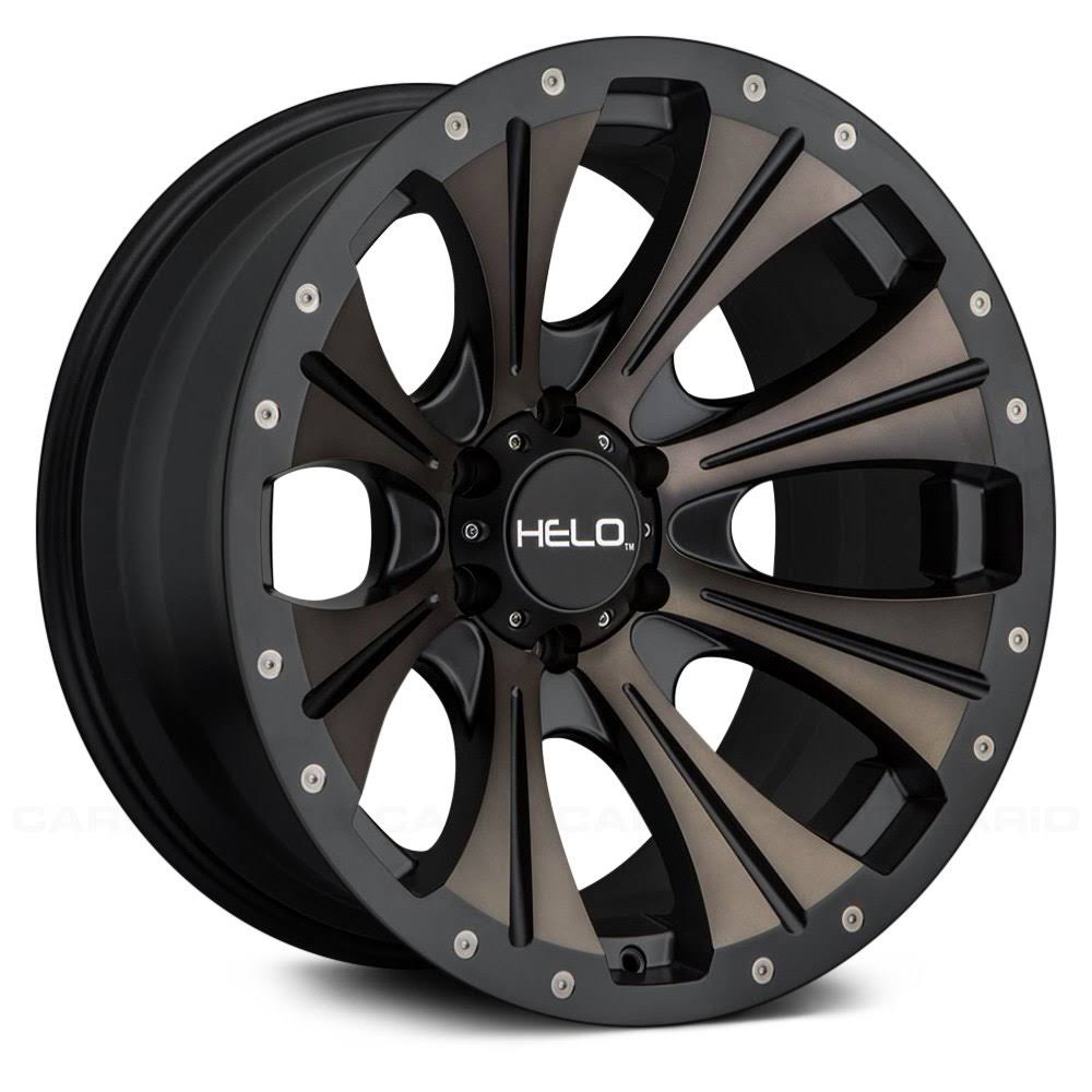 Helo HE901 18x9 8x165.1 +0mm Black/Tint Wheel Rim