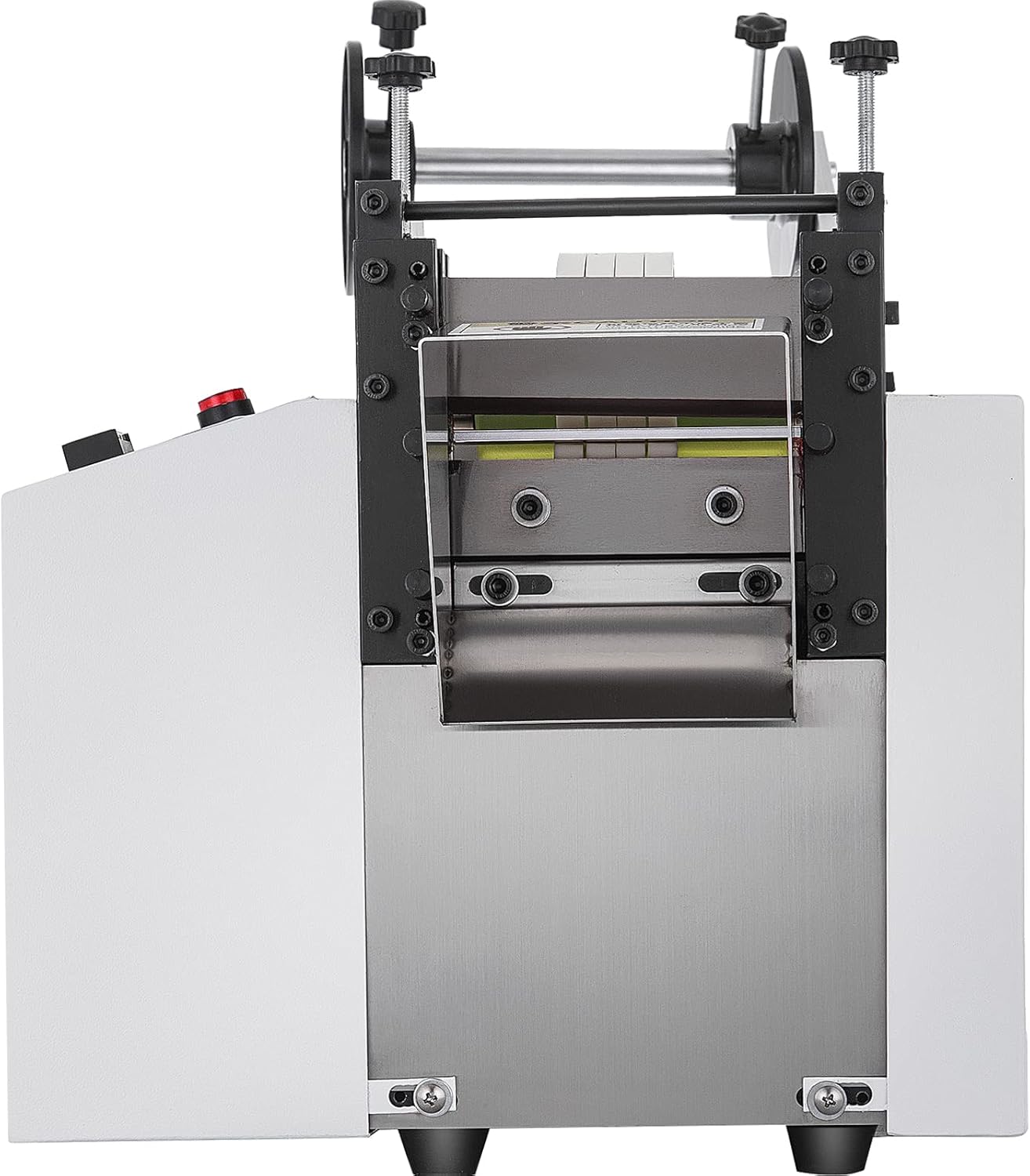 Mophorn Automatic Heat-Shrink Tube Cutting Machine 250W YS100 Tube Cable Pipe Cutter Precise Efficient Tube Cable Pipe Cutter Cutting Machine for Sleeve, Rubber/Plastic Tube, Small Wire, Sheet, Film