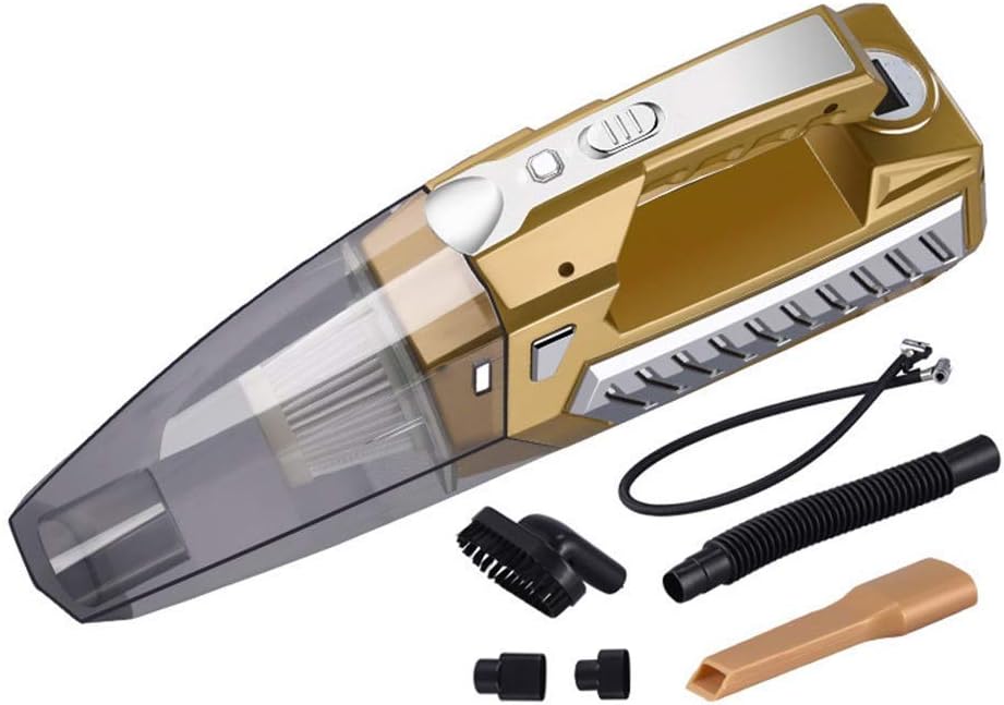 car Hoover High-Power Four-in-one Hand-held Wet and Dry Car Vacuum Cleaner 12V Portable Tire Car Air Pump