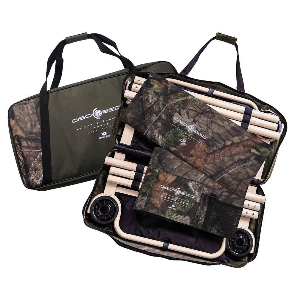Large Disc-O-Bed Cam-O-Bunk with Organizers Mossy Oak