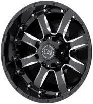 Black Rhino Sierra, 20x10 Wheel with 8x170 Bolt Pattern - Gloss Black