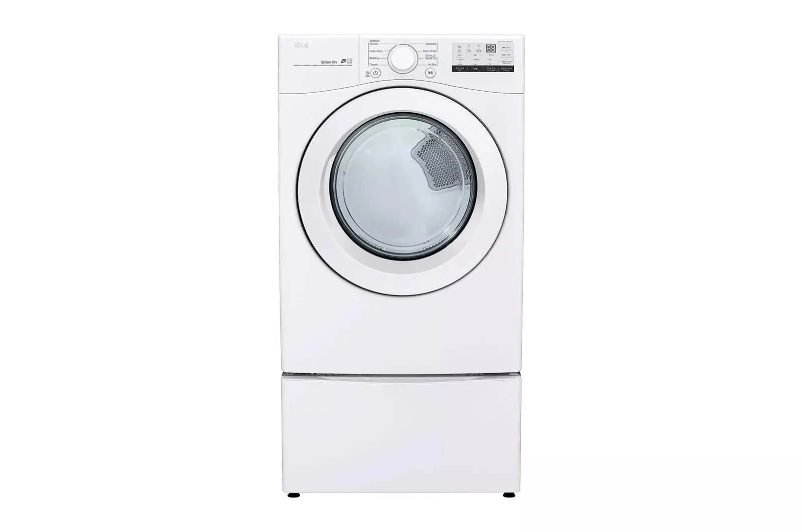 Lg Dle3400 27 Wide 7.4 Cu Ft. Energy Star Rated Electric Dryer - White