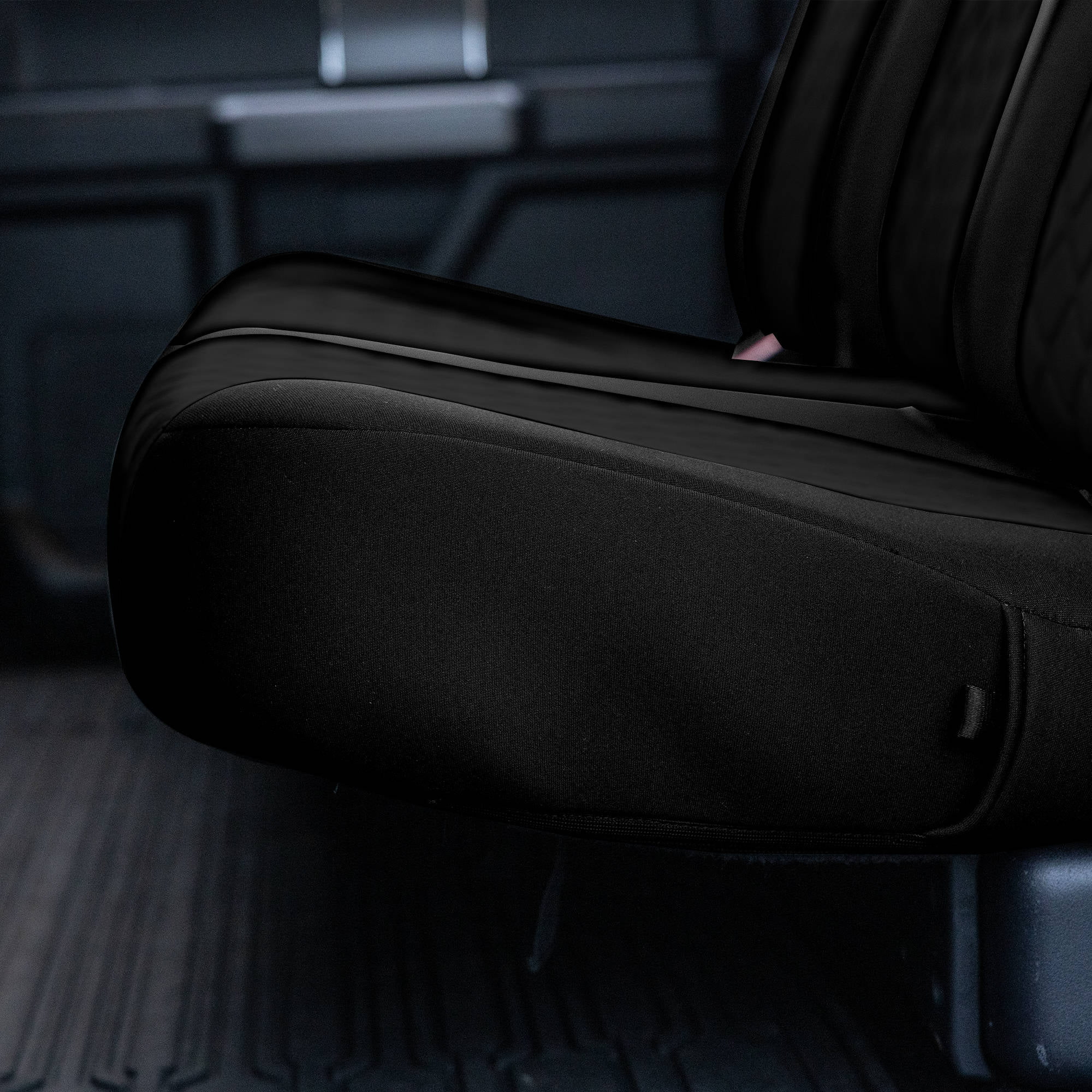 FH Group Custom Fit Neoprene Car Seat Cover for 2021-2023 ford F-150, F-250, F-350, F-450, Black Full Set Seat Covers with Air Freshener - Curated Treasures Market