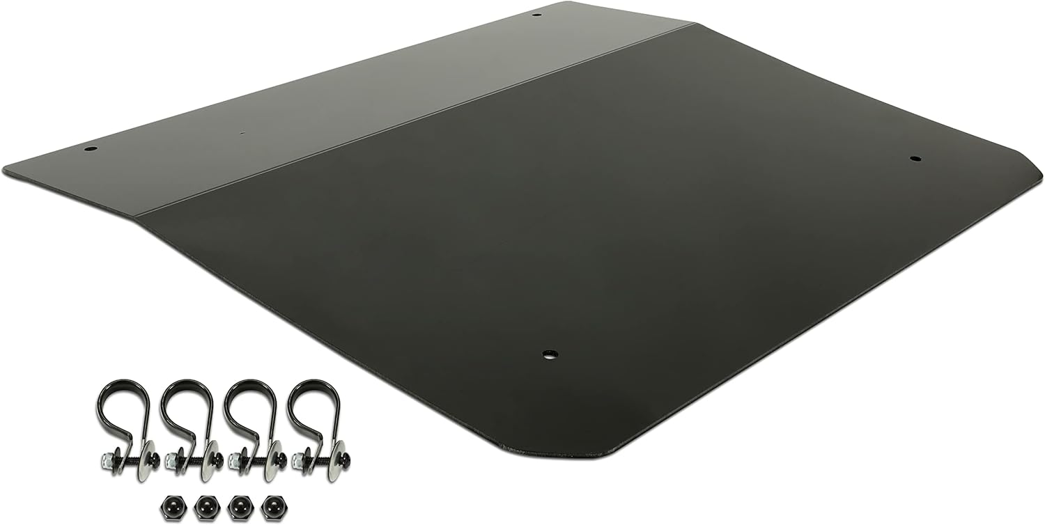 HECASA Roof Compatible with 2009-2021 POLARIS RZR 170 Black Hard Top Canopy Ceiling Shade Waterproof