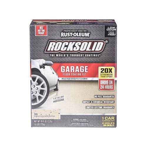 Rust-Oleum RockSolid Garage Floor Coating Kit Mocha - Shop Hardware Tools Online Store