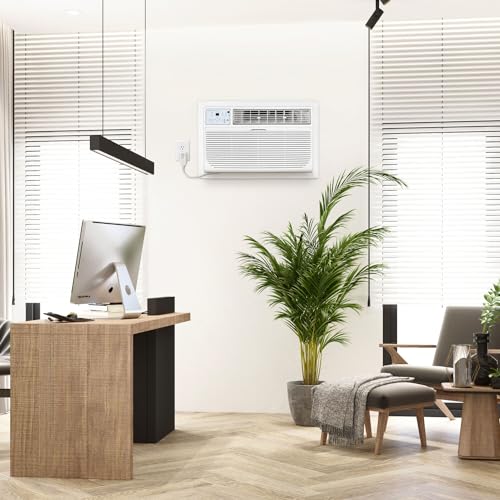 Keystone BTU 115V Wall Mounted Air Conditioner & Dehumidifier with Remote Control