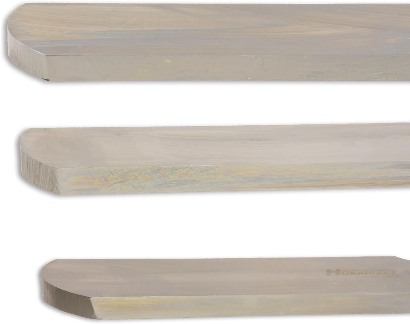 Hurricane Turning Tools, HSS, 3 Piece Round Nose Scraper Set (3/4", 1" and 1 1/2"), Standard Series Woodturning Tools