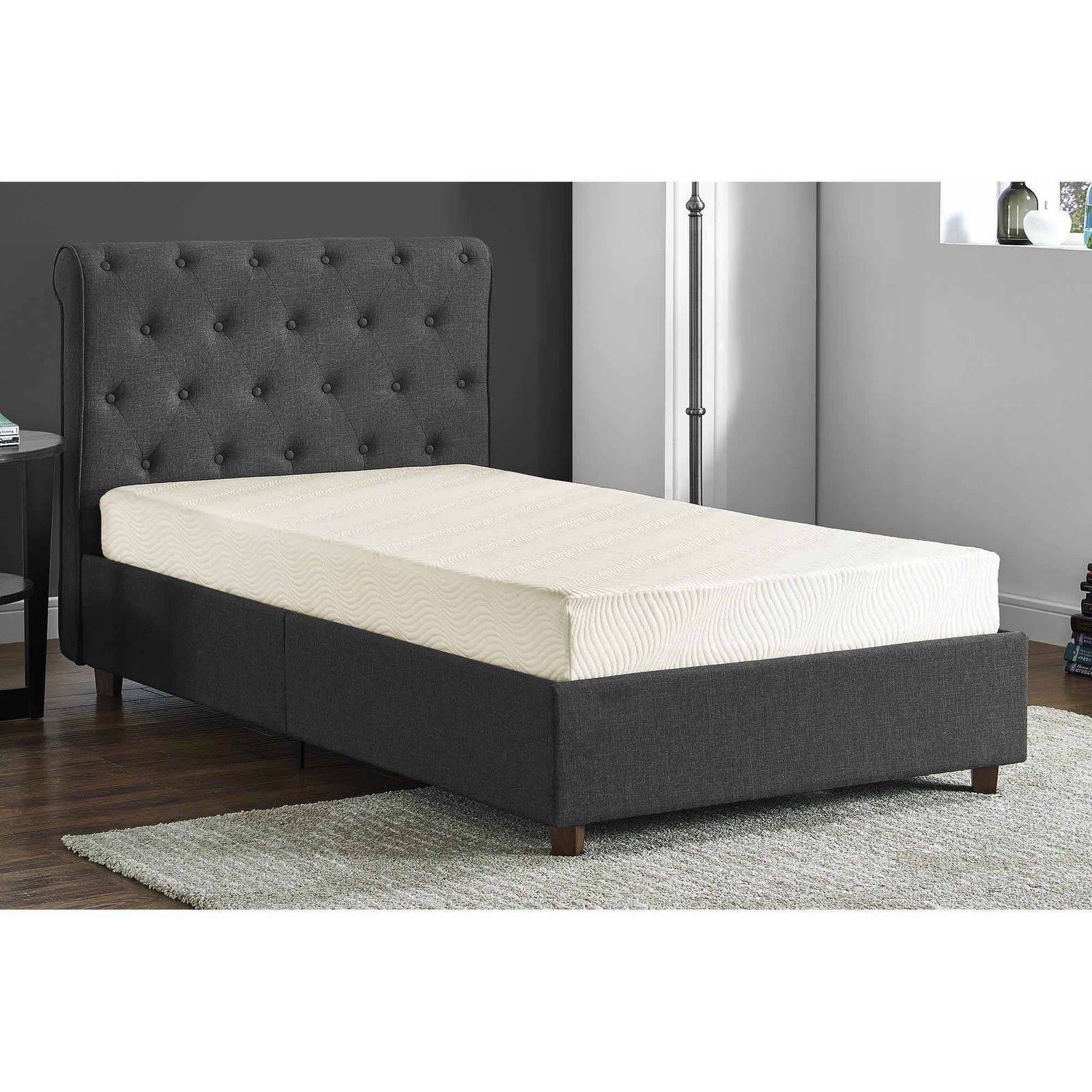 Mainstays 6 inch Memory Foam Mattress, Twin, White