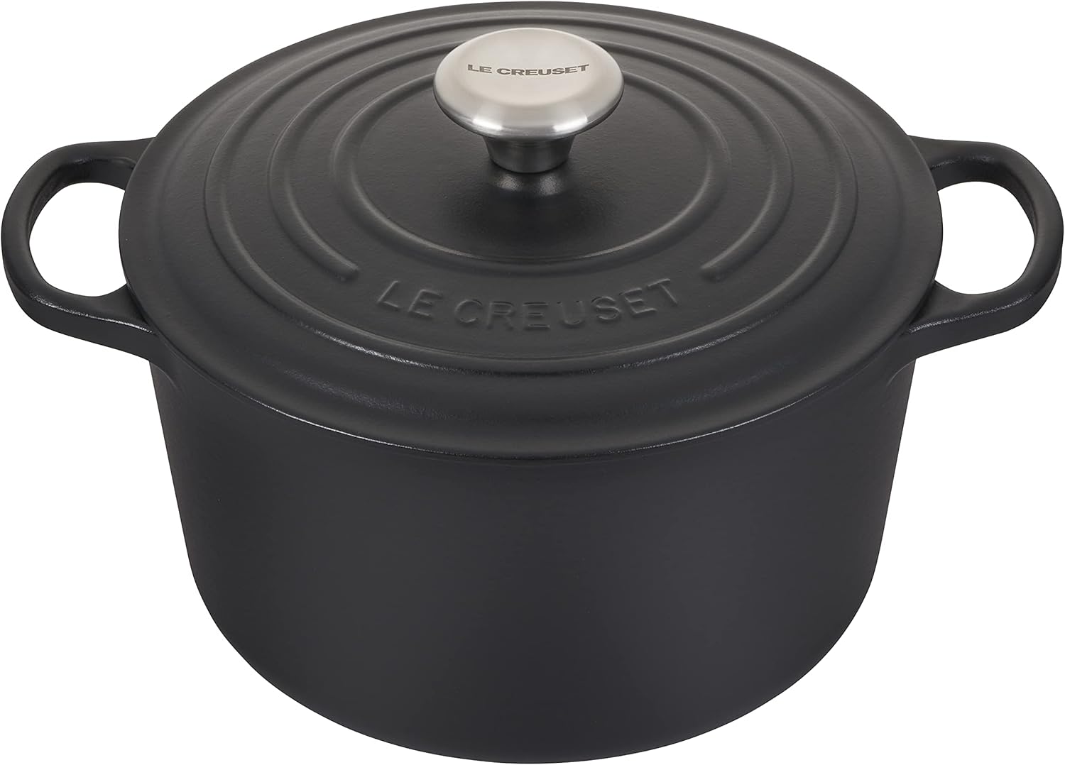 Le Creuset Enameled Cast Iron Signature Deep Round Oven, 5.25qt., Cerise