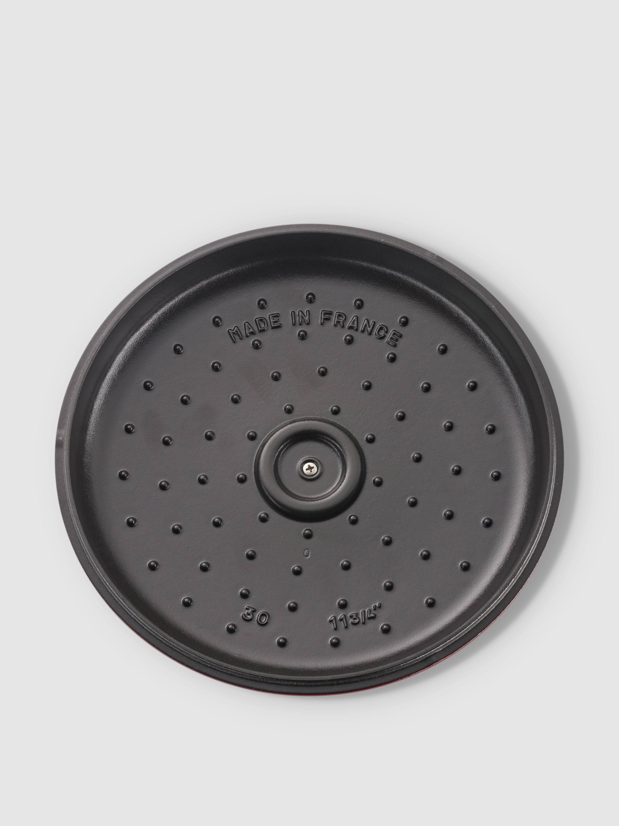 Staub - Cast Iron 3.5-qt Braiser - Cherry