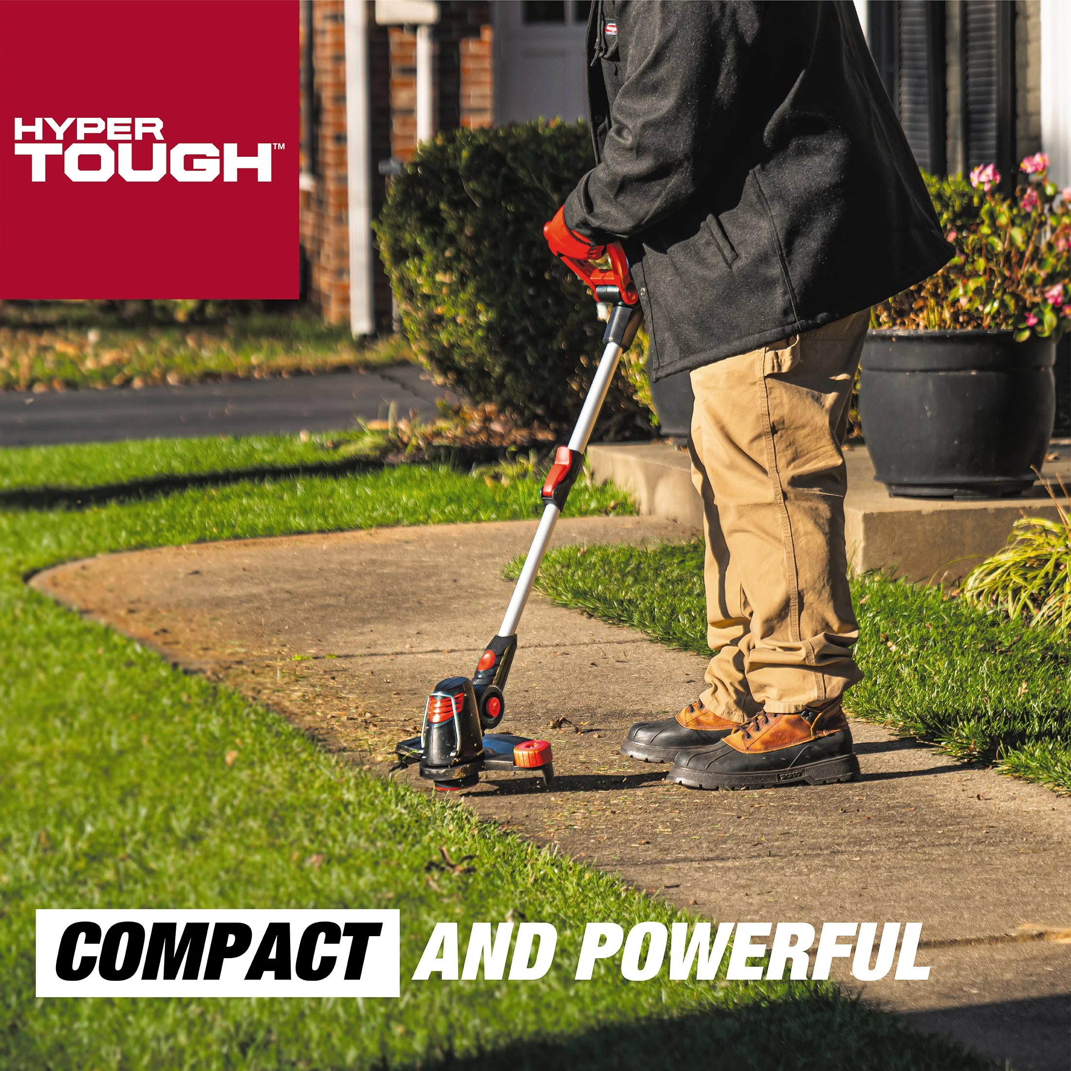 Hyper Tough 20V Max Cordless 12-inch String Trimmer, HT21-401-003-02